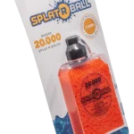 Side View of Packaging for SplatrBall 20000 7.5MM Dehydrated Rounds Orange