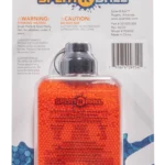 Back View of Packaging for SplatrBall 20000 7.5MM Dehydrated Rounds Orange