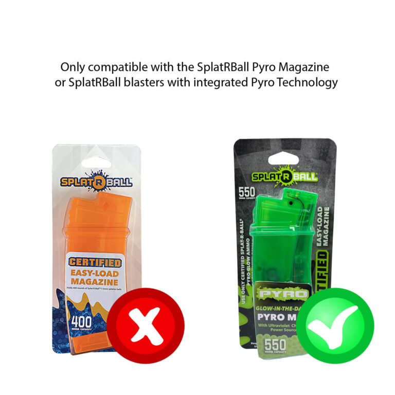 Only compatible with Pyro Magazine