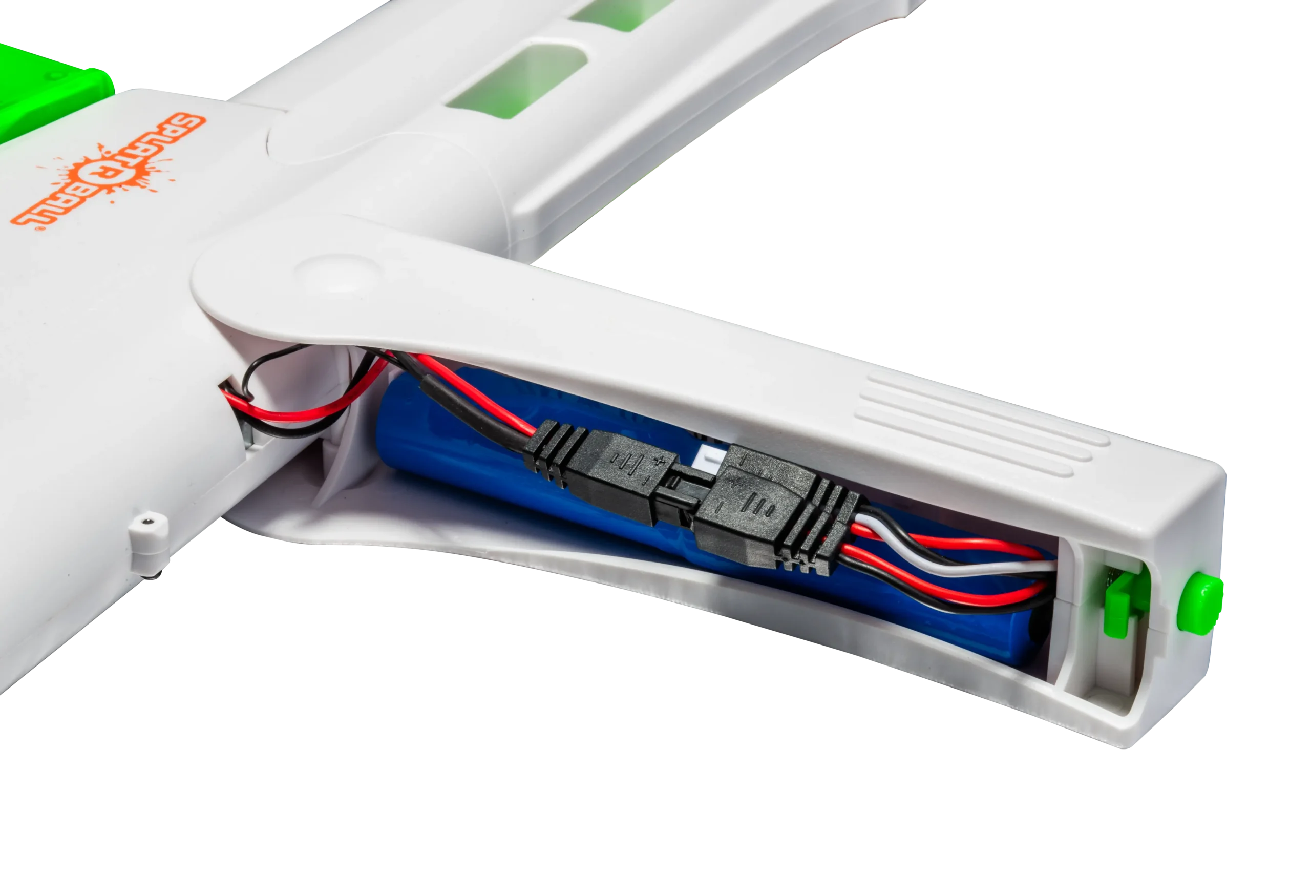 960001_9 Battery Component View of SRB 800 PYRO KIT White and Green 960001